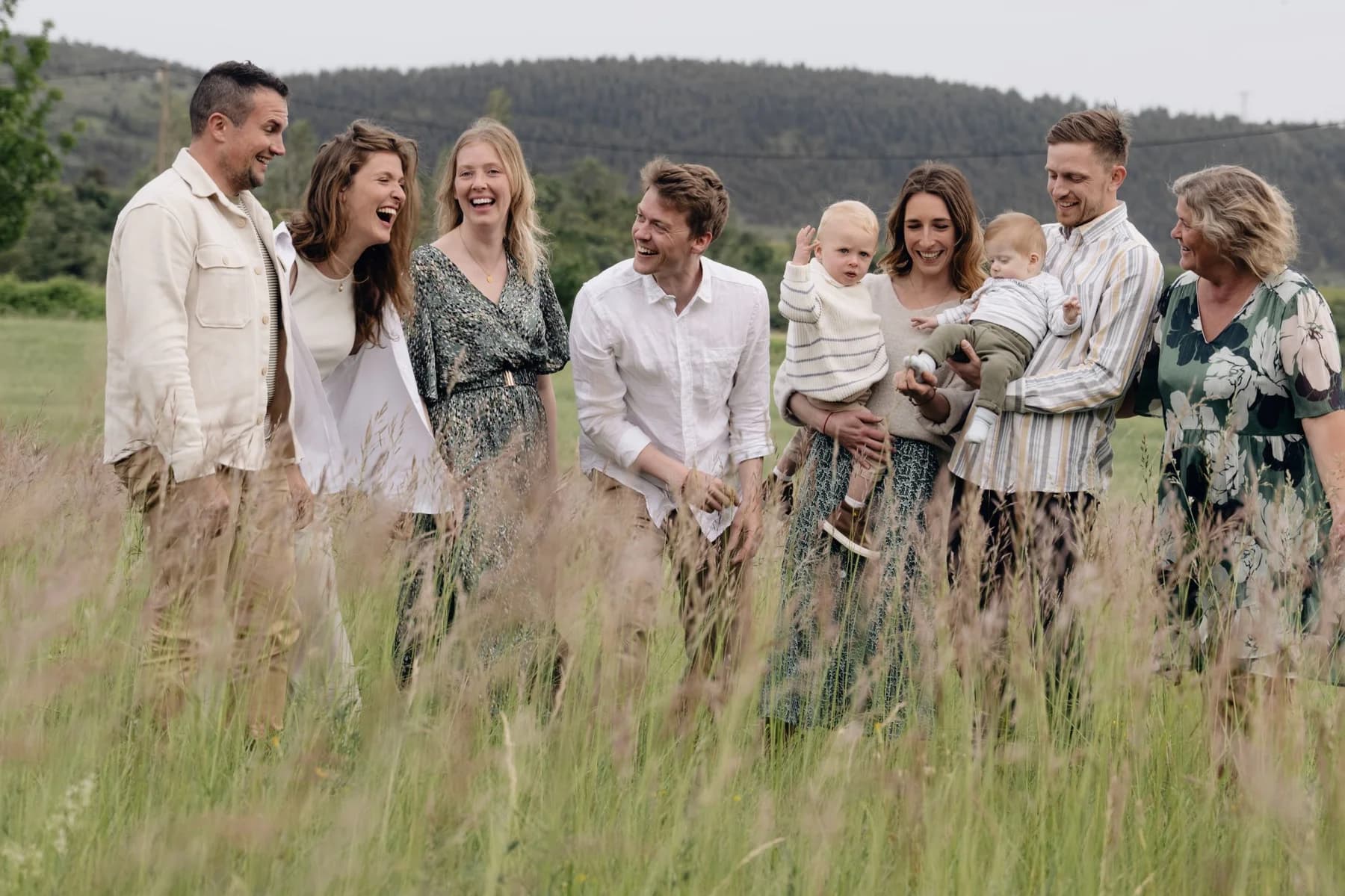 Séance famille en nature — photographe portrait et famille Ardèche